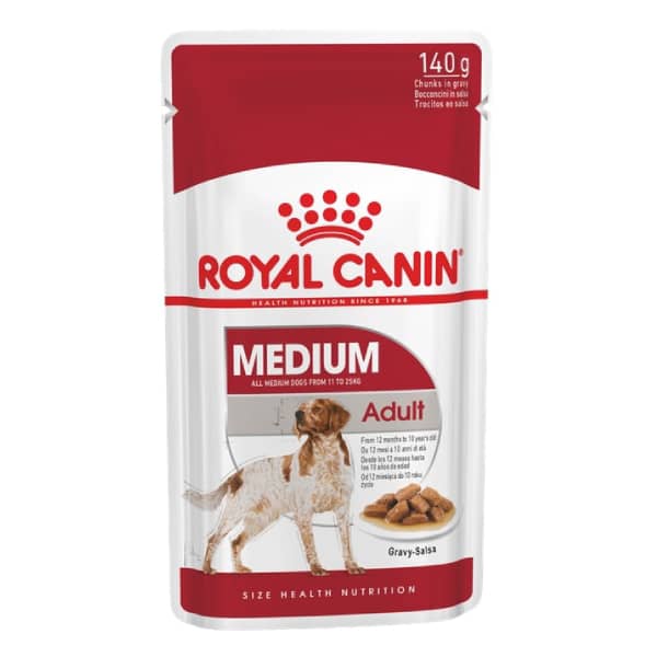 ROYAL CANIN SHN MEDIUM ADULT WET suņu konservi 140g